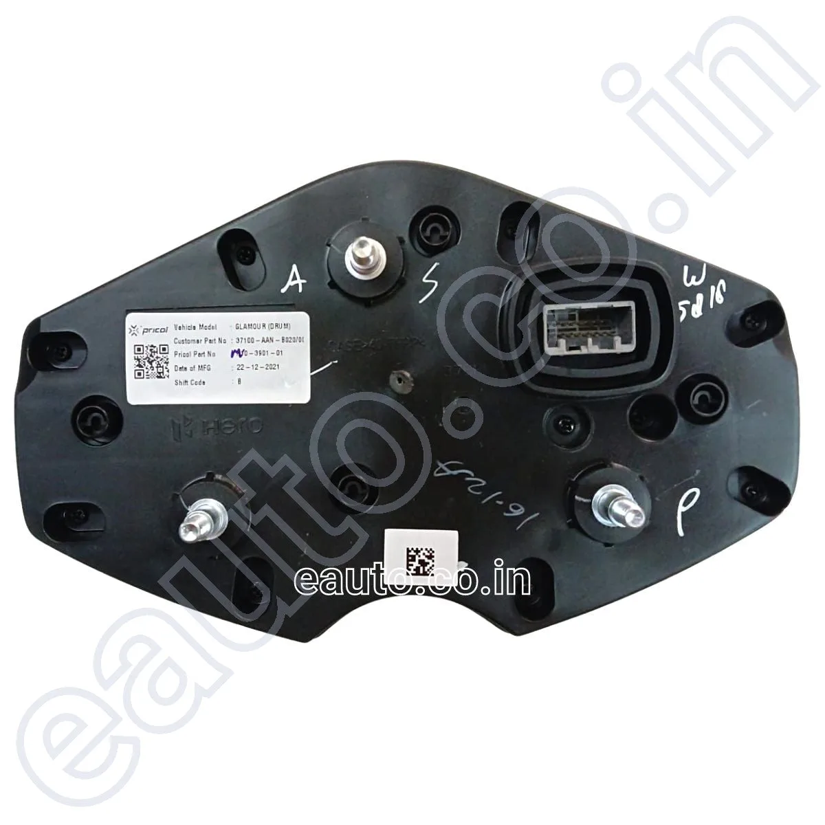 PRICOL Digital Speedometer for Hero Glamour 125 BS6 | Drum Brake 2