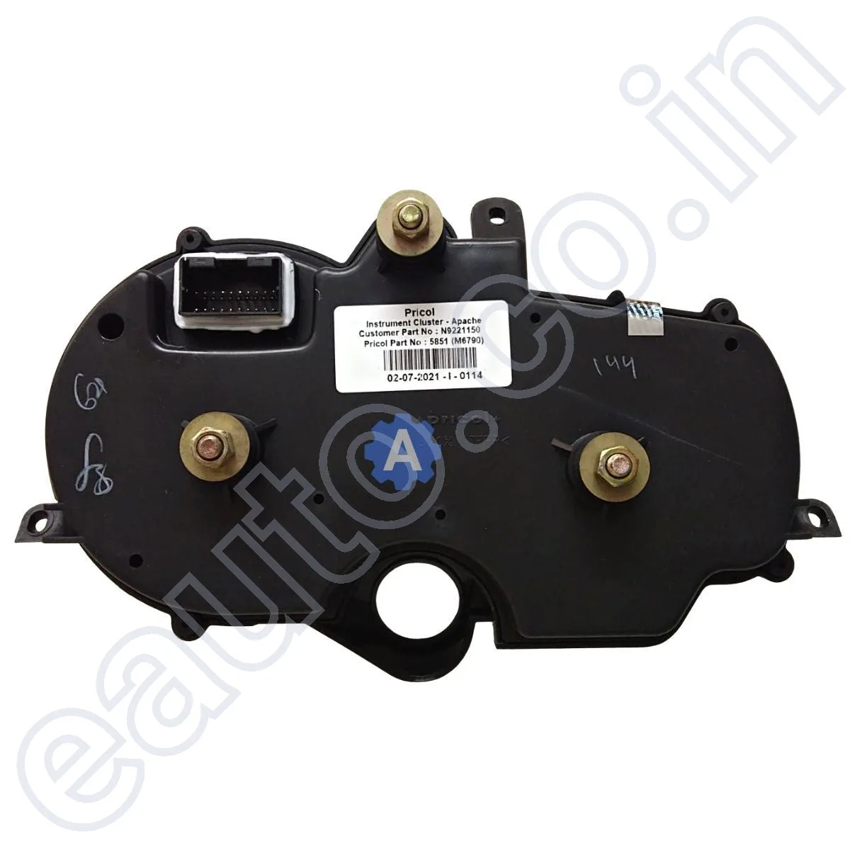 PRICOL Digital Speedometer for TVS Apache | Digital | Amber LED 2