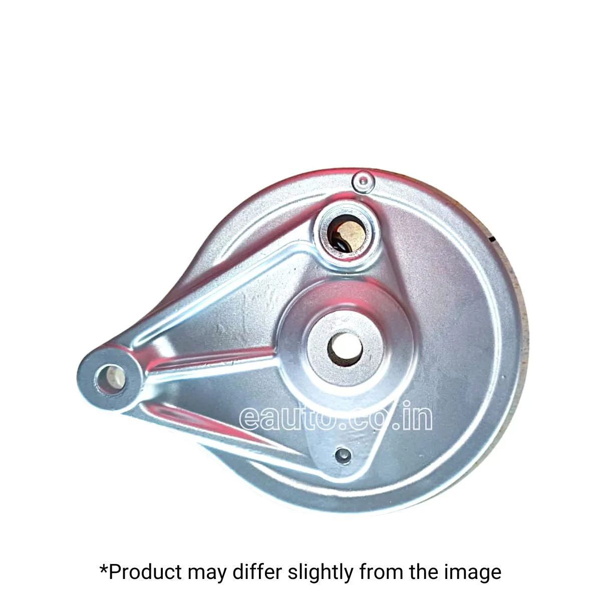 Rear Drum Plate for Hero Splendor | NXG | Passion | Twister | Old Model | Small Plate Colour Silver