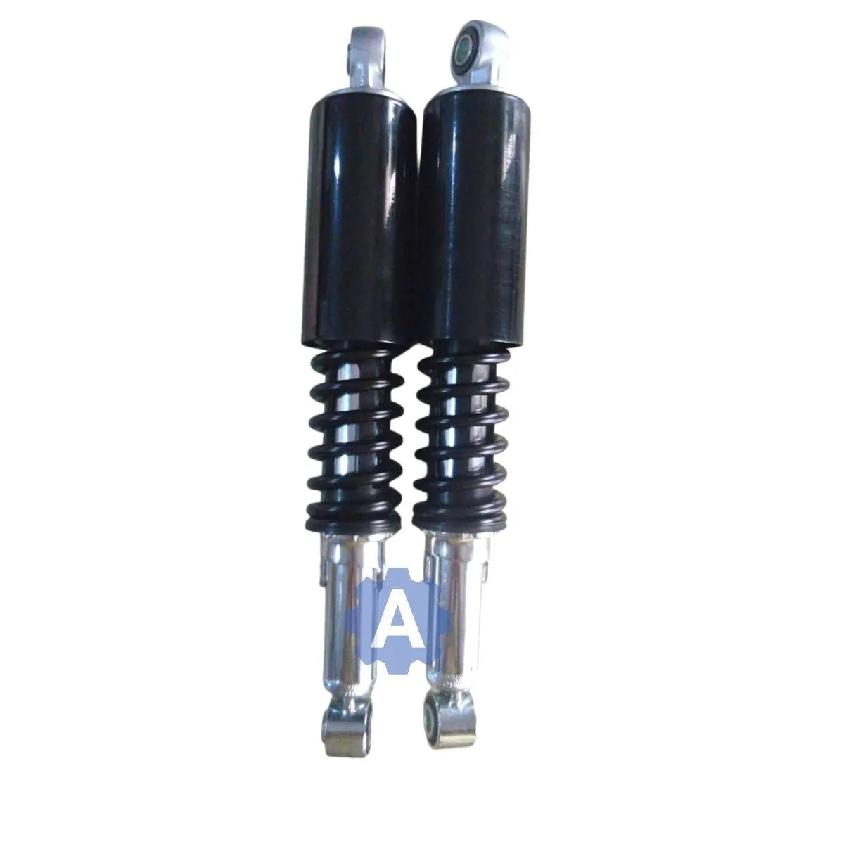 Rear Shock Absorber for TVS XL Super 70CC | XL 100CC | Set of 2 | Black