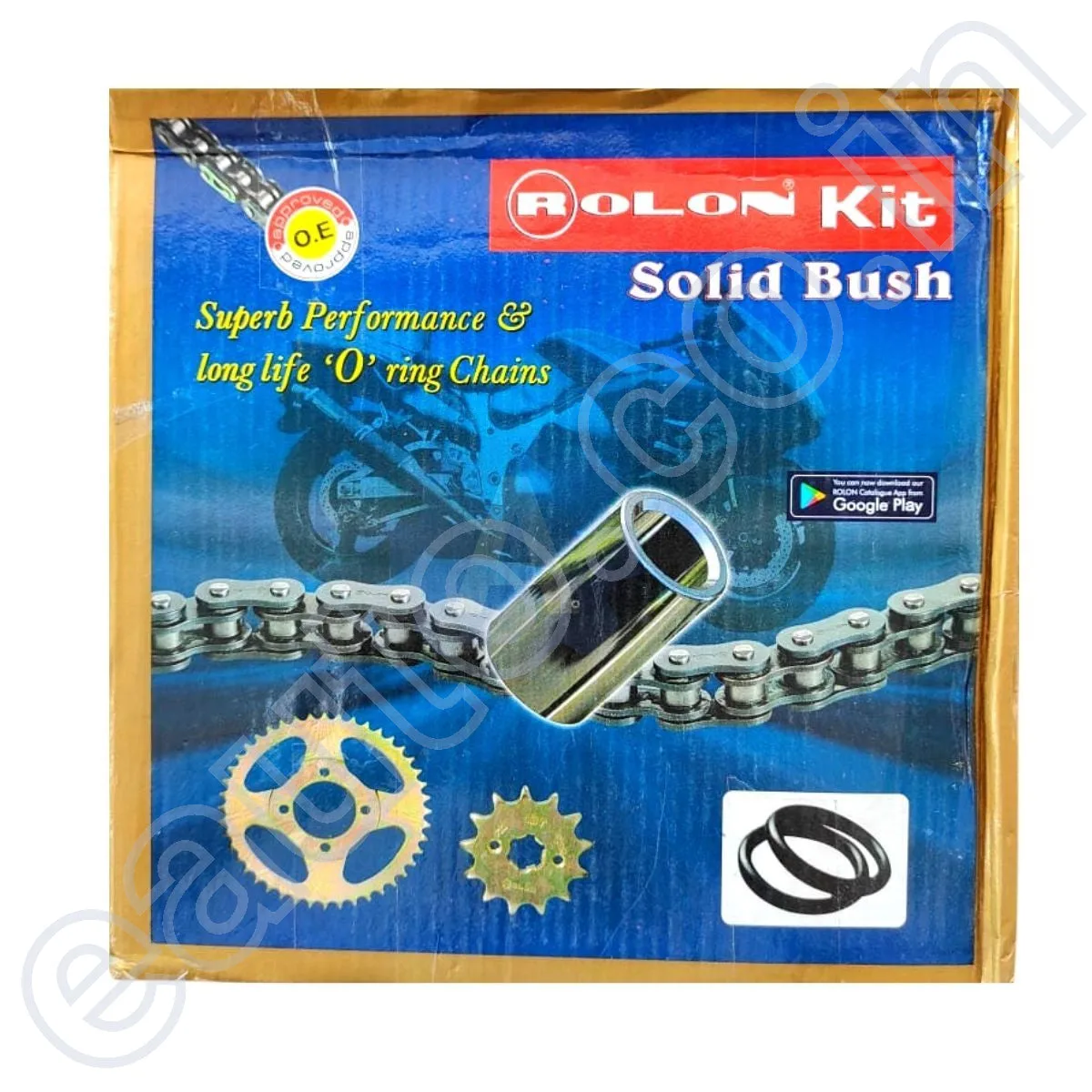 ROLON Chain Sprocket Kit (For Bajaj Avenger New 220, Street 220, Cruise 220) 3