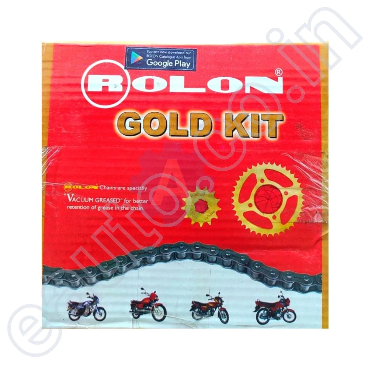 ROLON Chain Sprocket Kit (For Bajaj Discover 100T/ 125T) 3