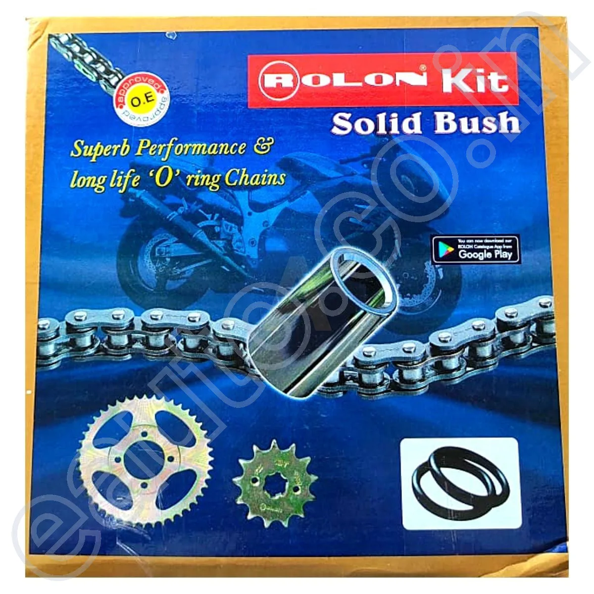 ROLON Chain Sprocket Kit (For Bajaj Pulsar 135 LS - 2017 Model) 3