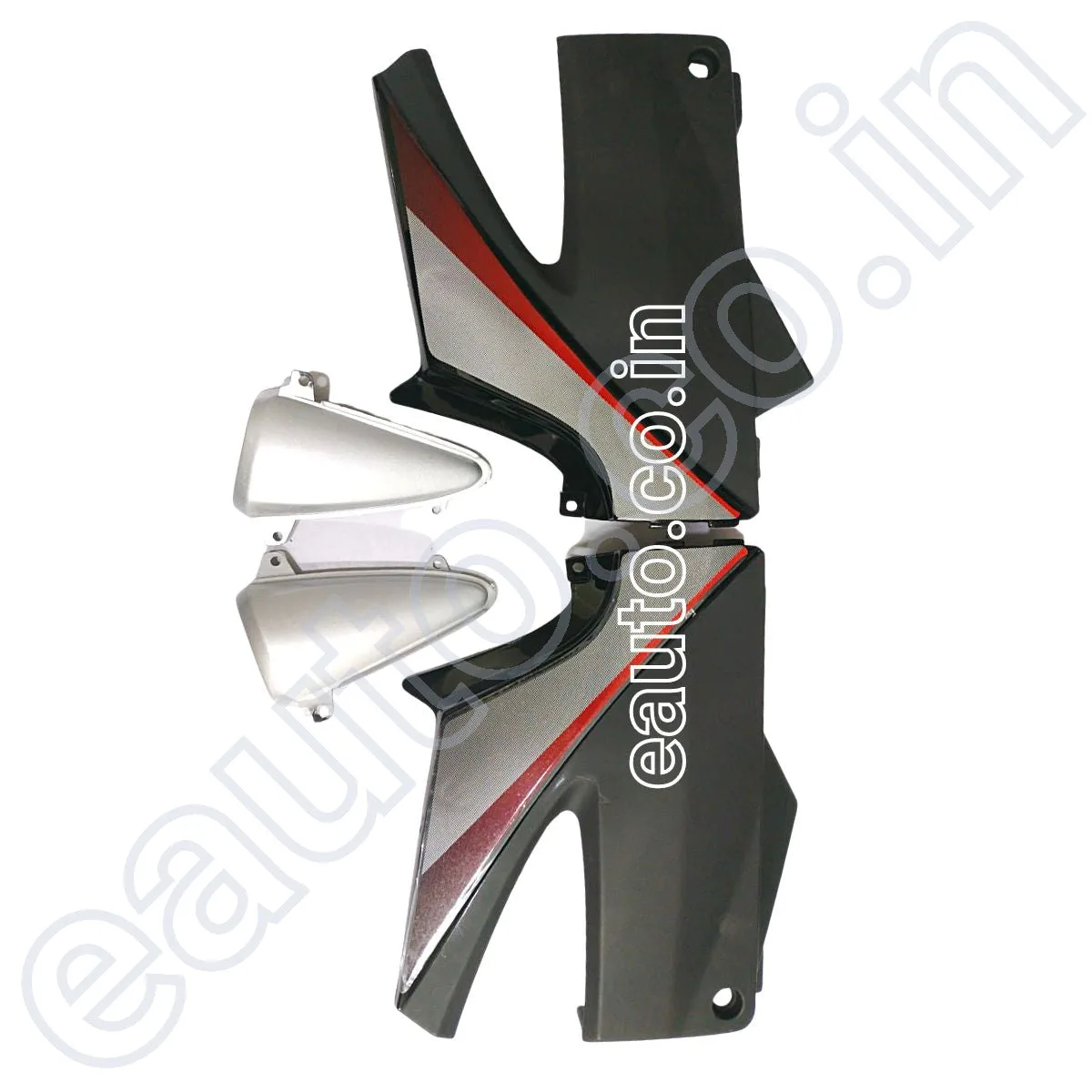 Side Panel for Hero CBZ Xtreme Type 2 | Set of 2 | Black | 275B 2