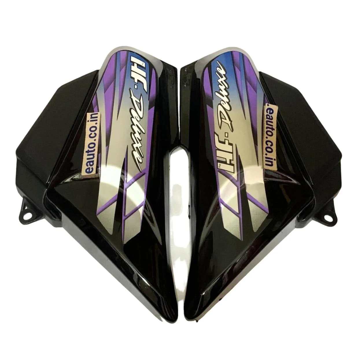 Side Panel for Hero CD 100 Deluxe | HF 100 Deluxe | 2016 Model | Type1 | Black Purple Colour