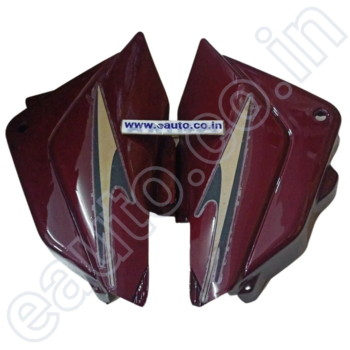 Side Panel for Hero Glamour i3S | Type 3 | Black & Red 2
