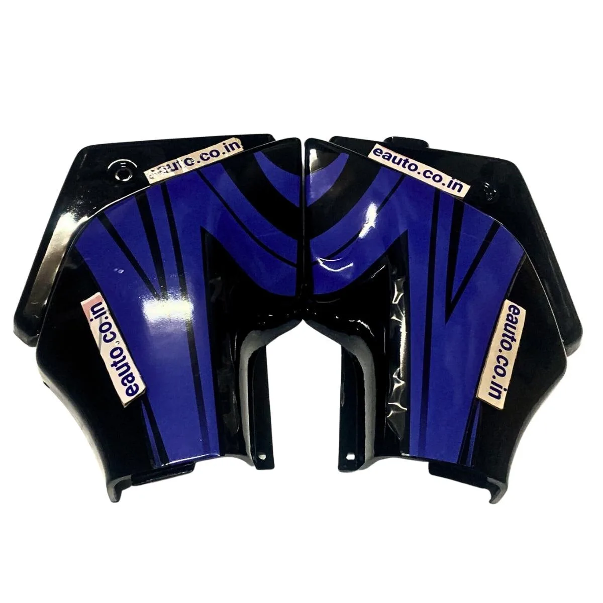Side Panel for Hero Passion | Alloy Wheel | Black & Blue Colour