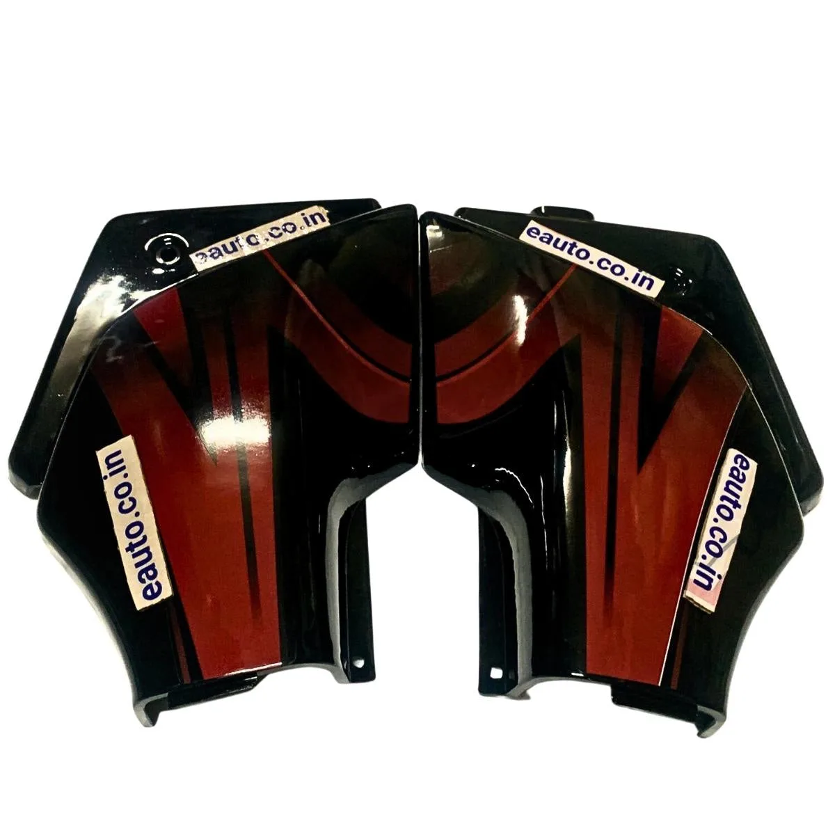 Side Panel for Hero Passion | Alloy Wheel | Black & Red Colour