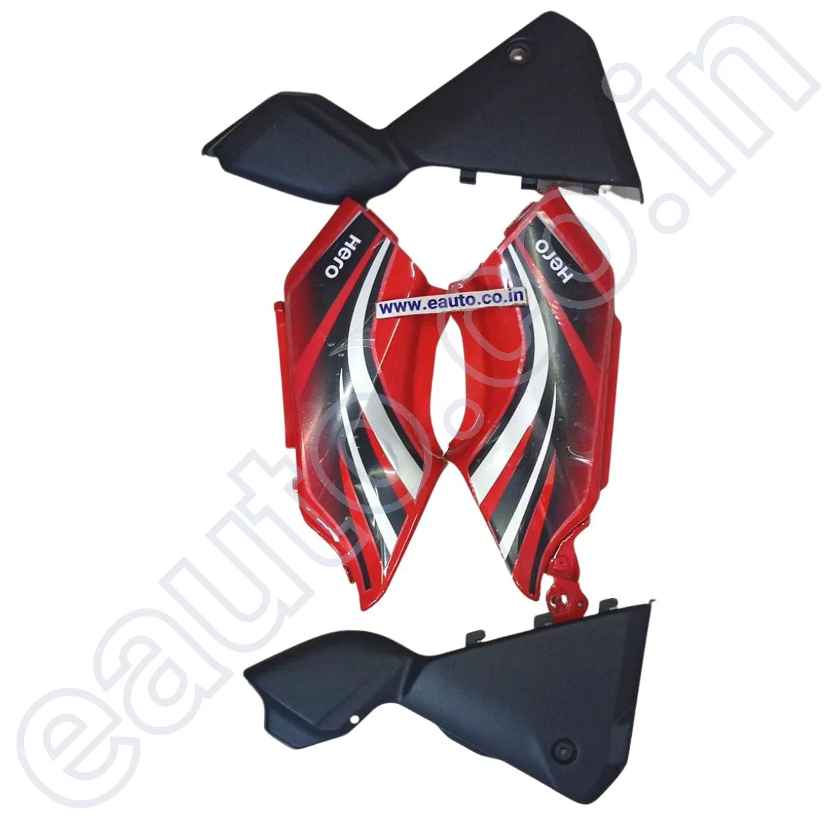 Side Panel for Hero Passion XPro | Type 1 | Set of 4 | Red 2