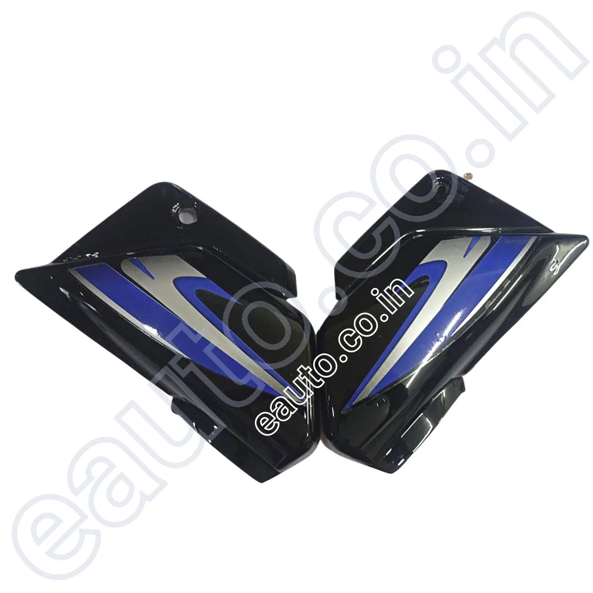 Side Panel for Hero Splendor | 2019 Model | Black & Blue 2