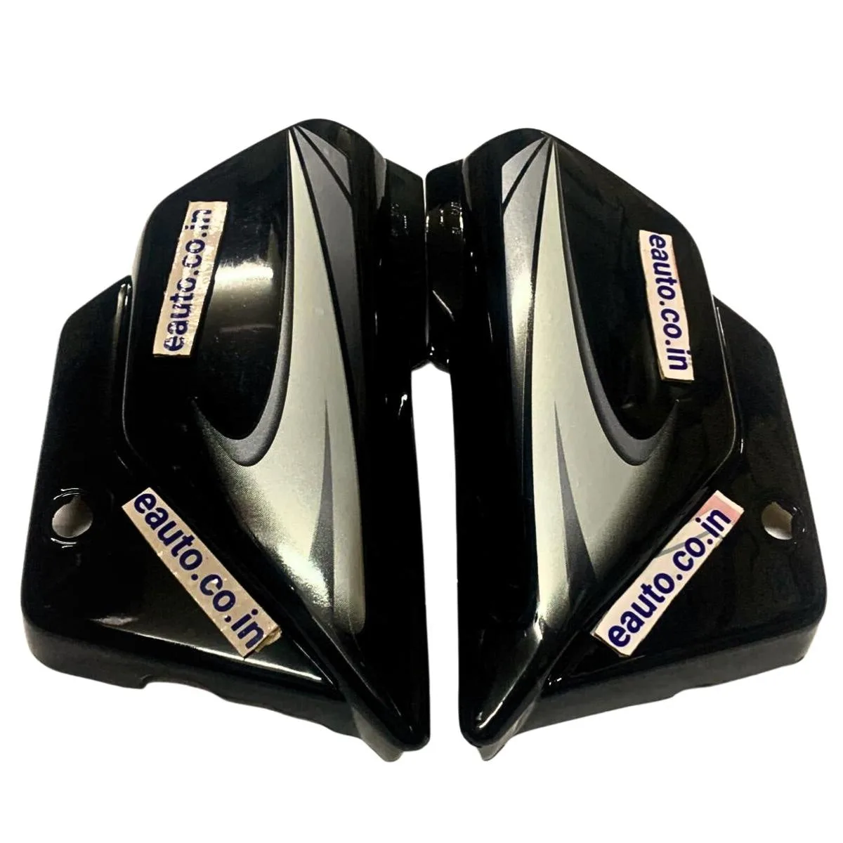 Side Panel for Hero Splendor | Alloy Wheel | Black & Grey Colour
