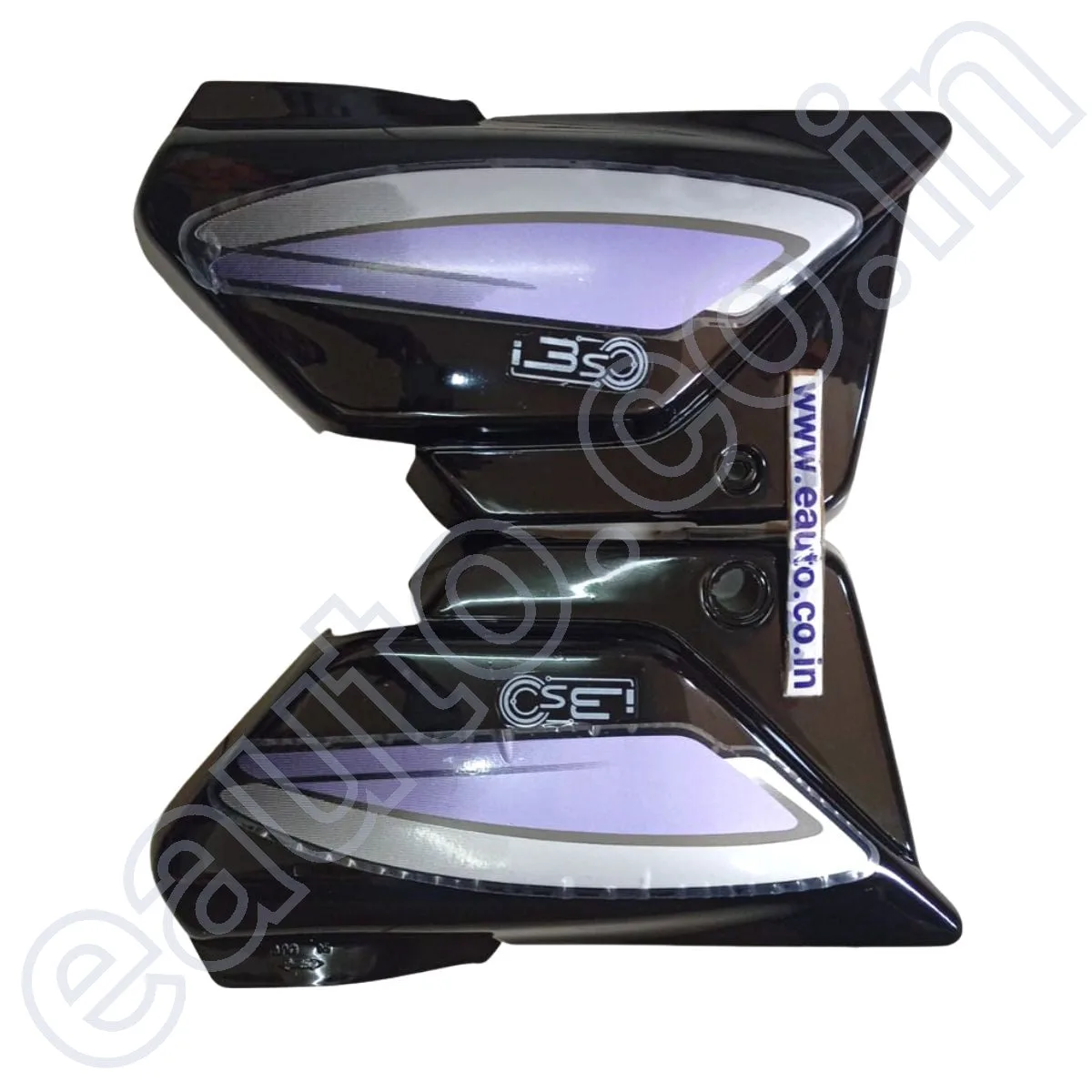 Side Panel for Hero Splendor BS6  | 2020 Model | Black & Purple 2