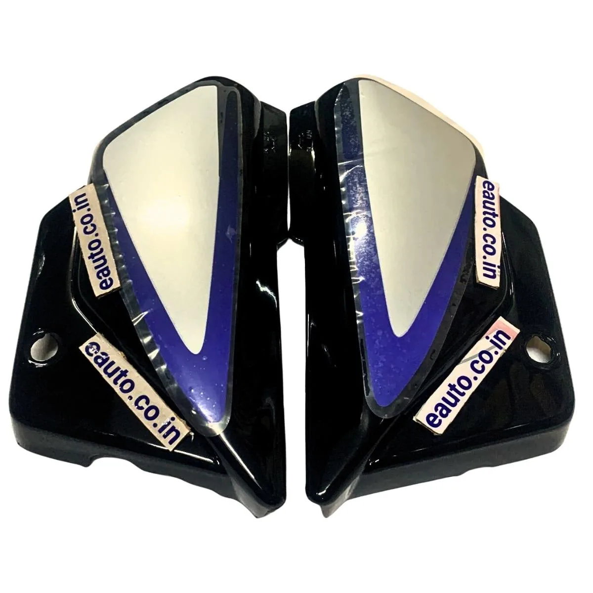 Side Panel for Hero Splendor Plus | Black & Blue Colour