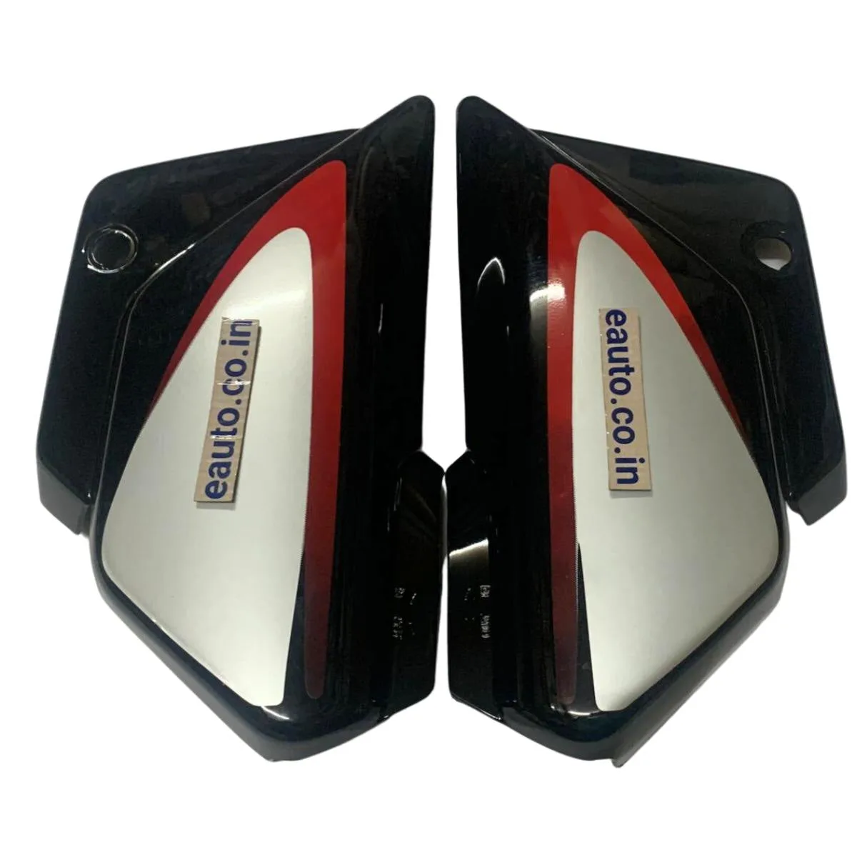 Side Panel for Hero Splendor Plus | Silver & Red Colour
