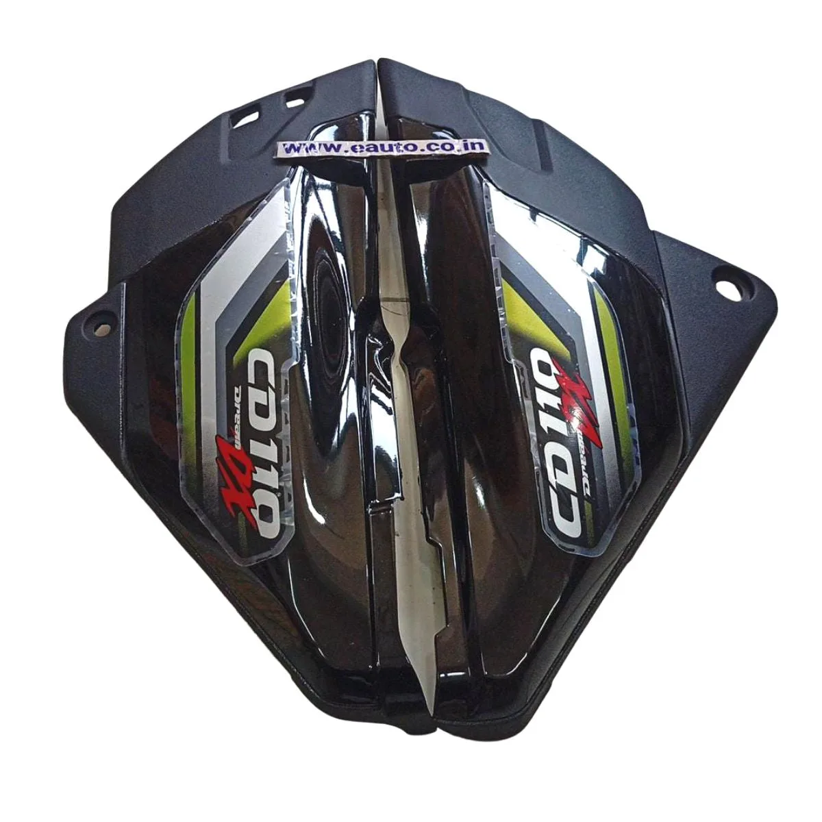 Side Panel for Honda CD 110cc | Set of 2 | Black & Green