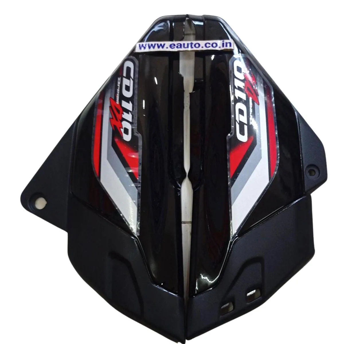 Side Panel for Honda CD 110cc | Set of 2 | Black & Red