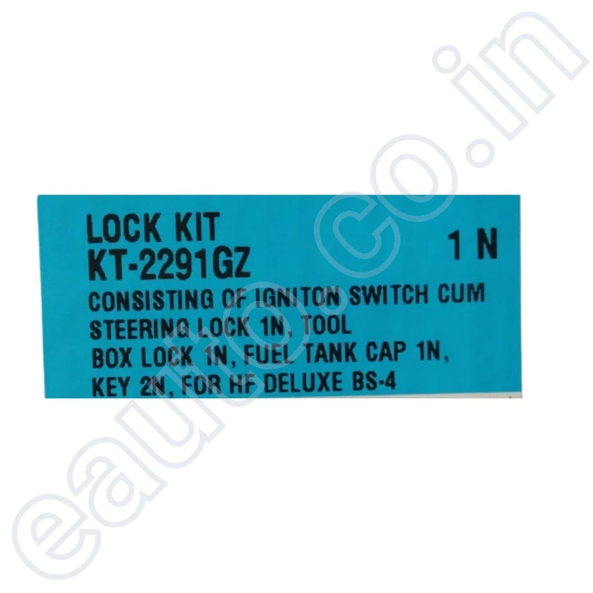 Spark Minda Ignition Lock Set for Hero HF Deluxe BS4 | 2017 - 2020 2