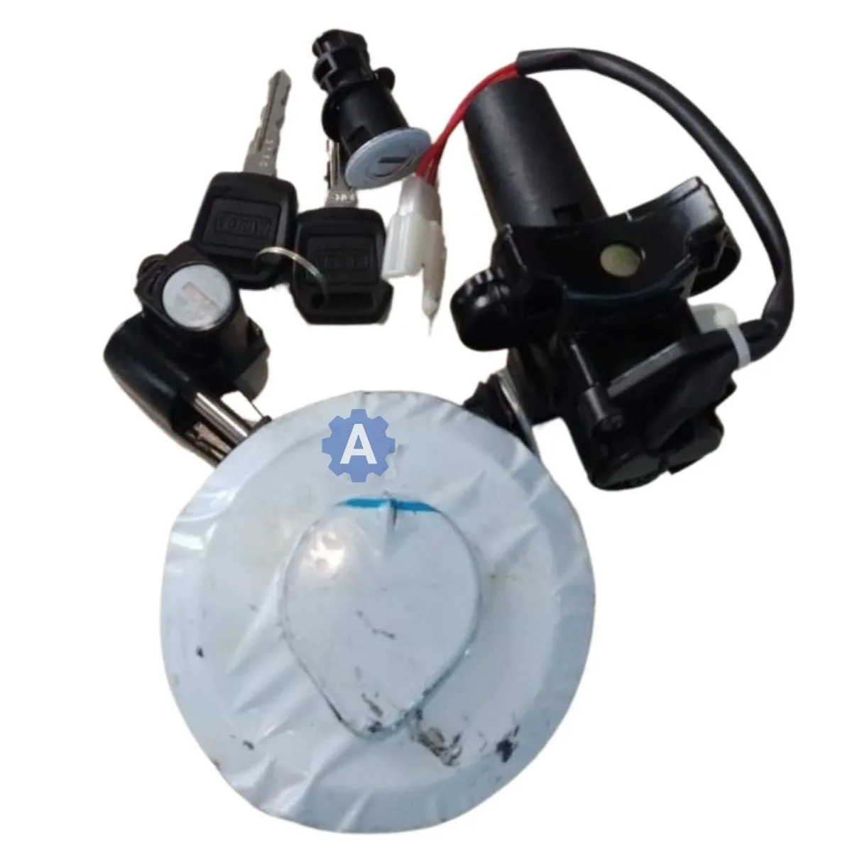 Spark Minda Ignition Lock Set for Hero Splendor NXG | Set of 5