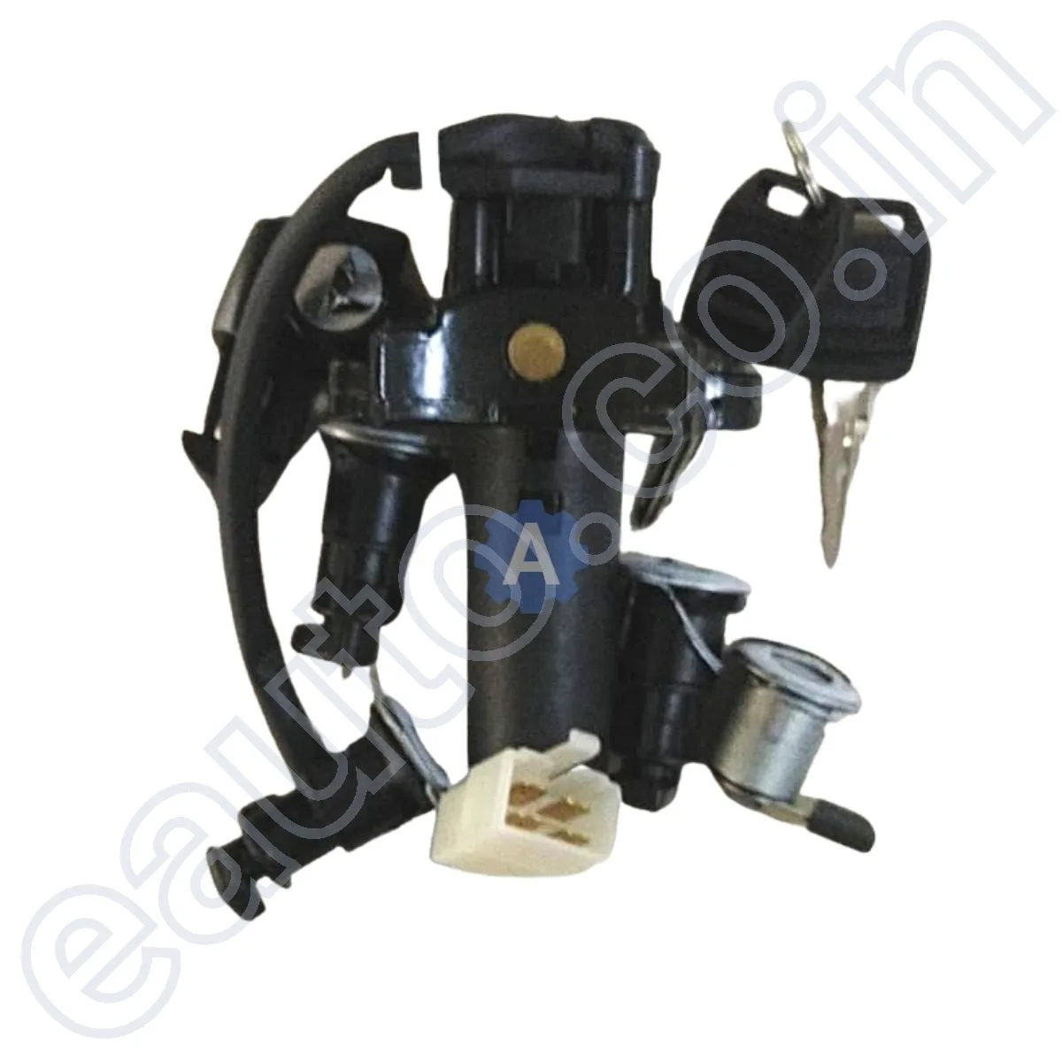 Spark Minda Ignition Lock Set for Hero Splendor Plus (Set of 6) 2