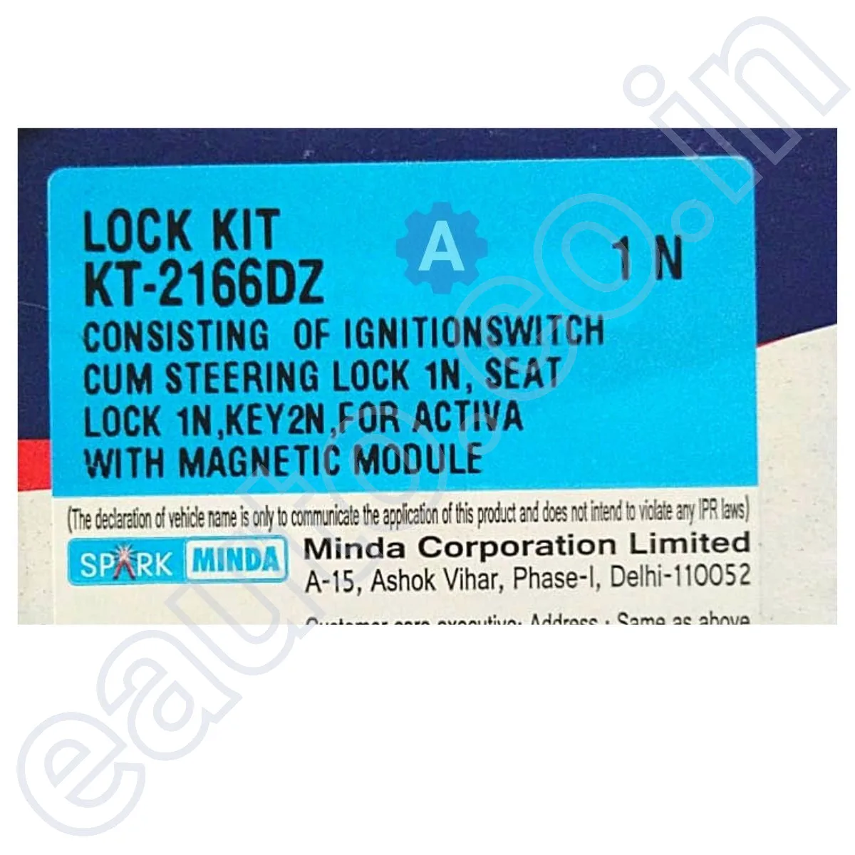 Spark Minda Ignition Lock Set for Honda Activa New Model | With Magnetic Module 2