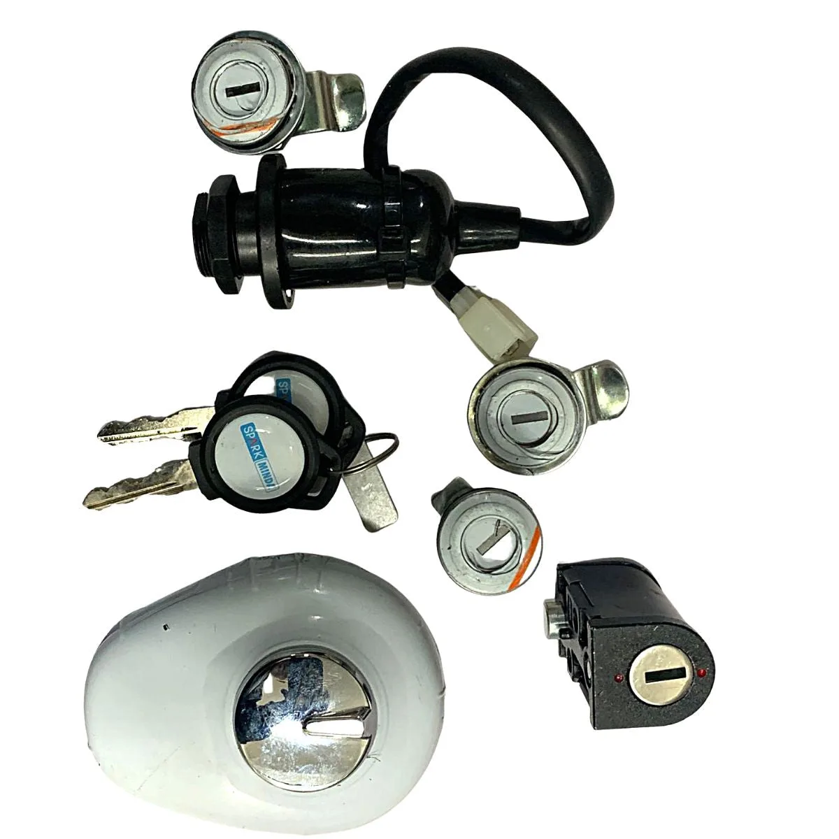 Spark Minda Ignition Lock Set for Royal Enfield Classic 350 | BS4