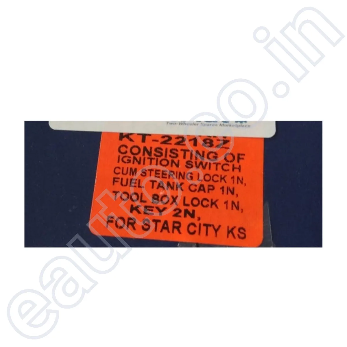 Spark Minda Ignition Lock Set for TVS Star City Kick Start | Set of 3 2