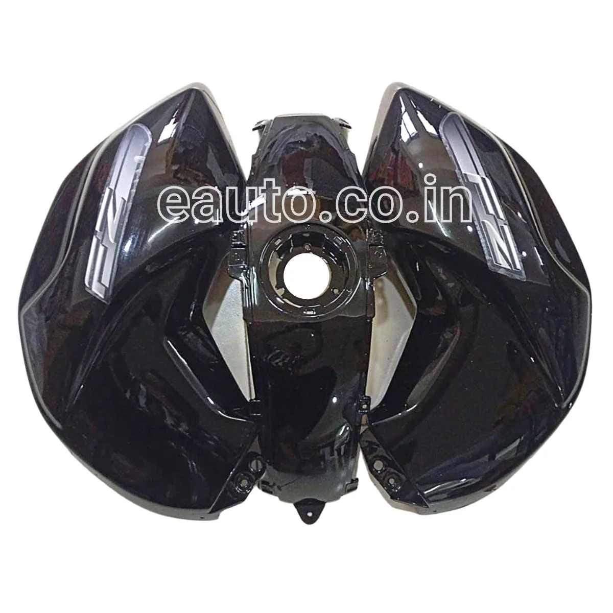 Tank Cover for Yamaha FZ | FZ16 | FZ-S V1 | Black | Set of 3