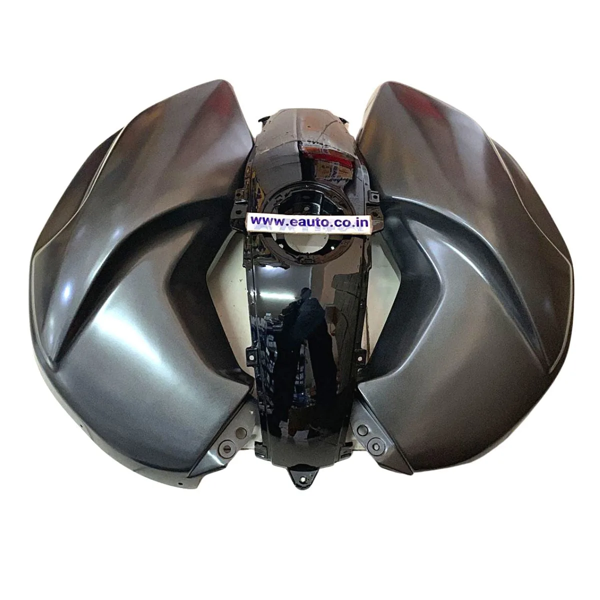 Tank Cover for Yamaha FZ | FZ16 | FZ-S V1 | Midnight Black | Set of 3