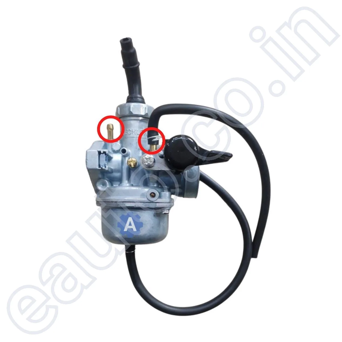 Techlon Carburetor for Hero Passion | Passion Plus | Splendor Y2K | Splendor Plus | CD Dawn | CD Deluxe Kick Start | Double Orifice 2