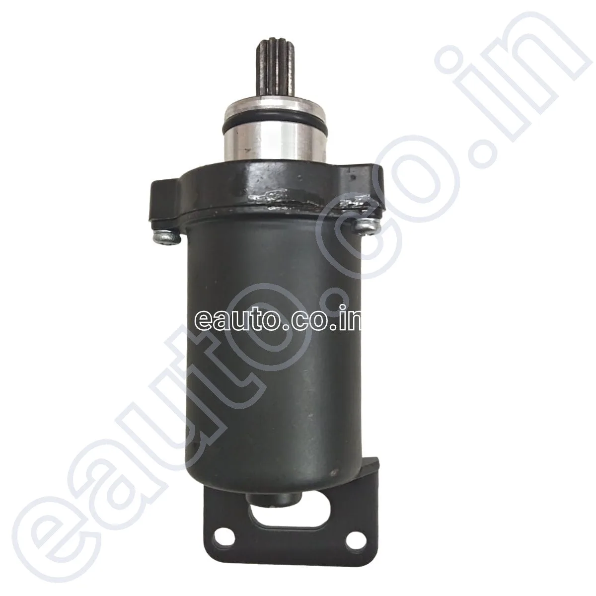 Techlon Starter Motor for Yamaha FZ Old | FZ V1 | Fazer V1 | Ray Old | Fascino Old | Alfa | Black With Clamp (Self Motor) 2