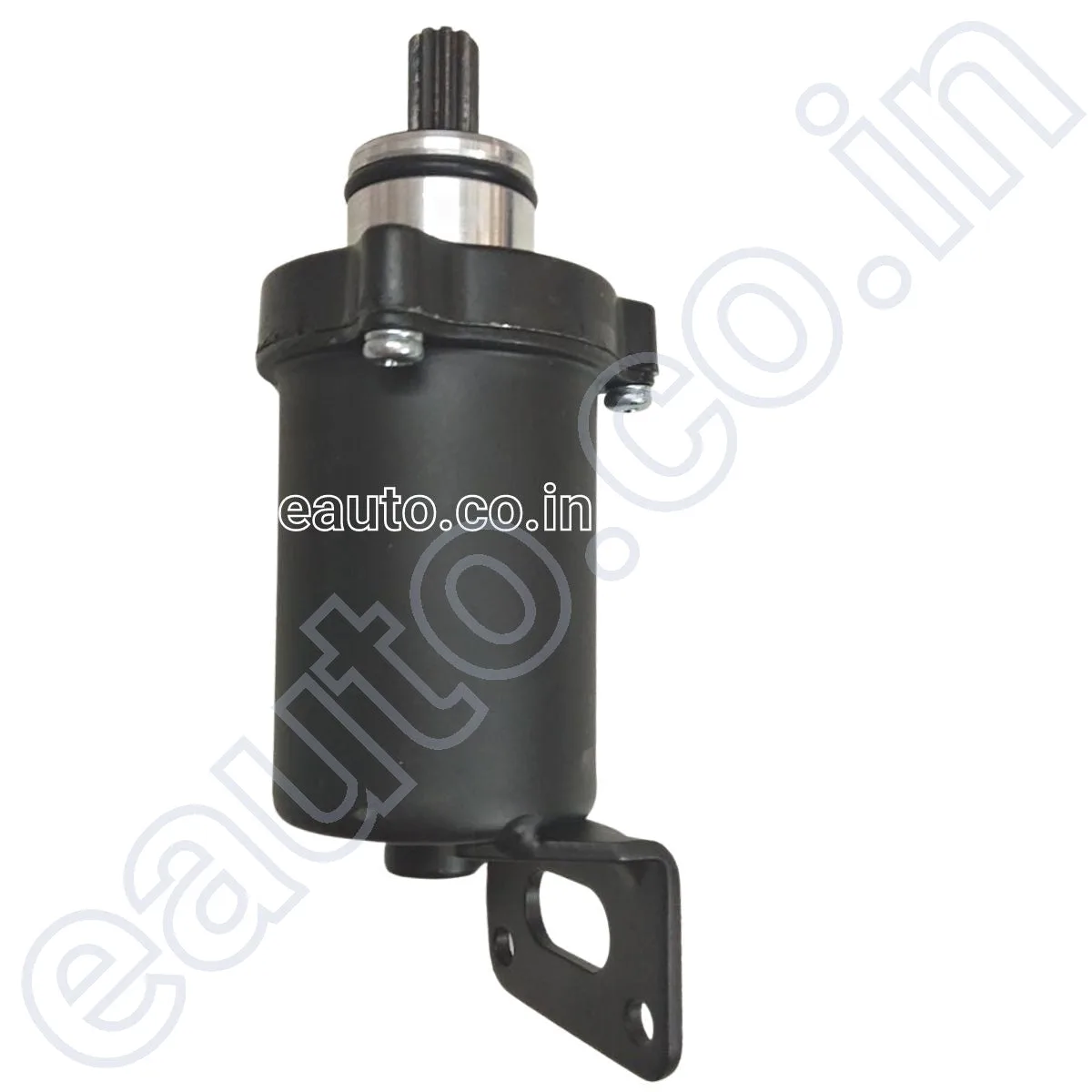 Techlon Starter Motor for Yamaha FZ Old | FZ V1 | Fazer V1 | Ray Old | Fascino Old | Alfa | Black With Clamp (Self Motor) 3