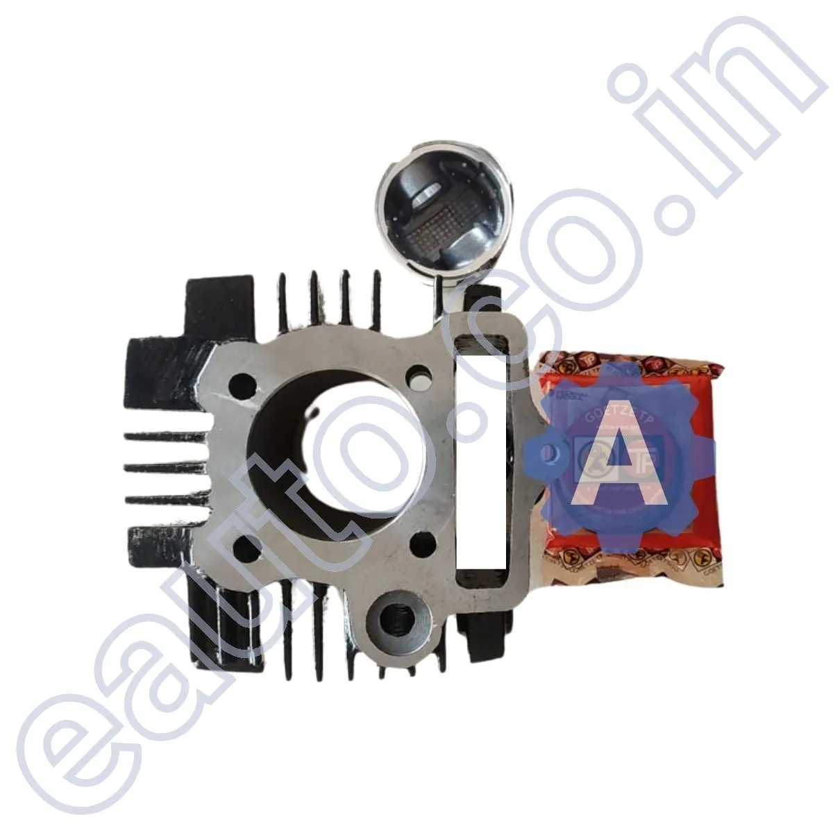 USHA Piston Cylinder Kit for Hero CD Dawn | CD Deluxe Kick Start | HF Dawn | Passion | Passion Plus | Splendor | Splendor Plus | Splendor iSmart 100 Old | Engine Block 3
