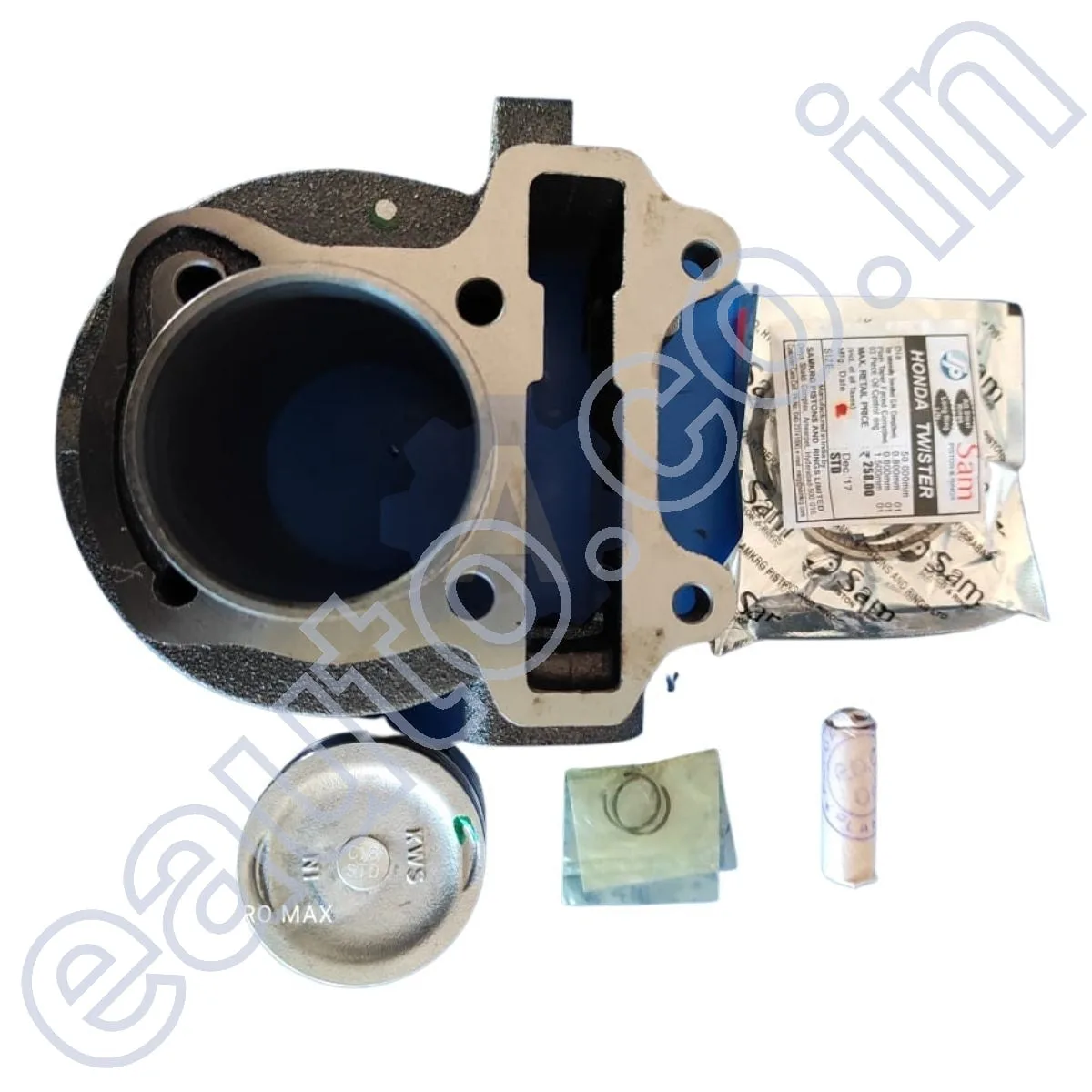 USHA Piston Cylinder Kit for Honda Activa 3G | 4G | 5G | HET | Aviator HET | Dio HET | Hero Maestro | Engine Block 3