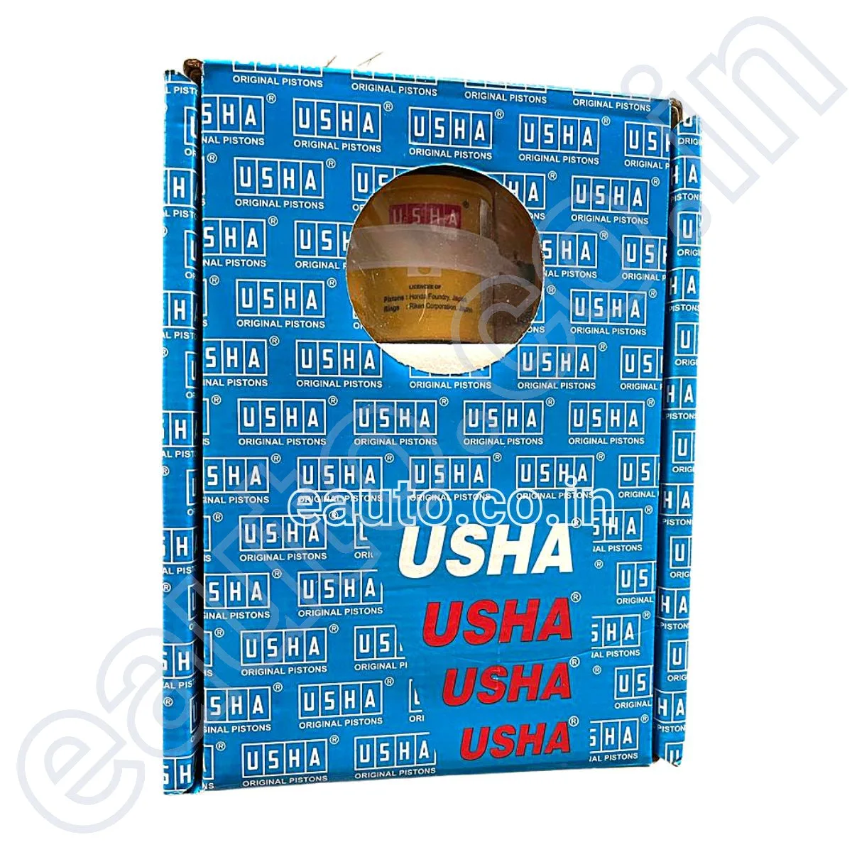 USHA Piston Cylinder Kit for TVS King 4S | Engine Block 2