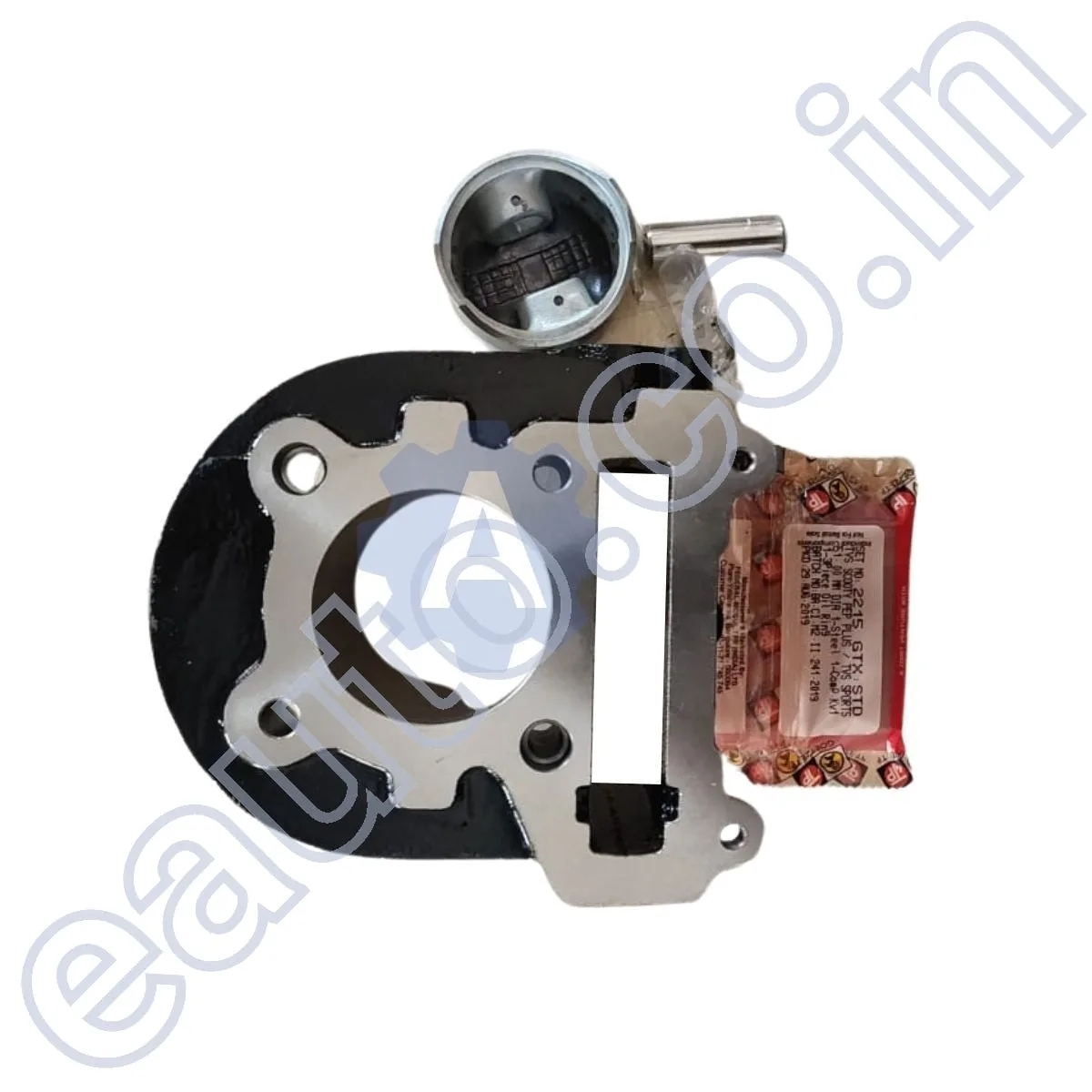 USHA Piston Cylinder Kit for TVS Scooty Pep Plus | Streak | Engine Block 3