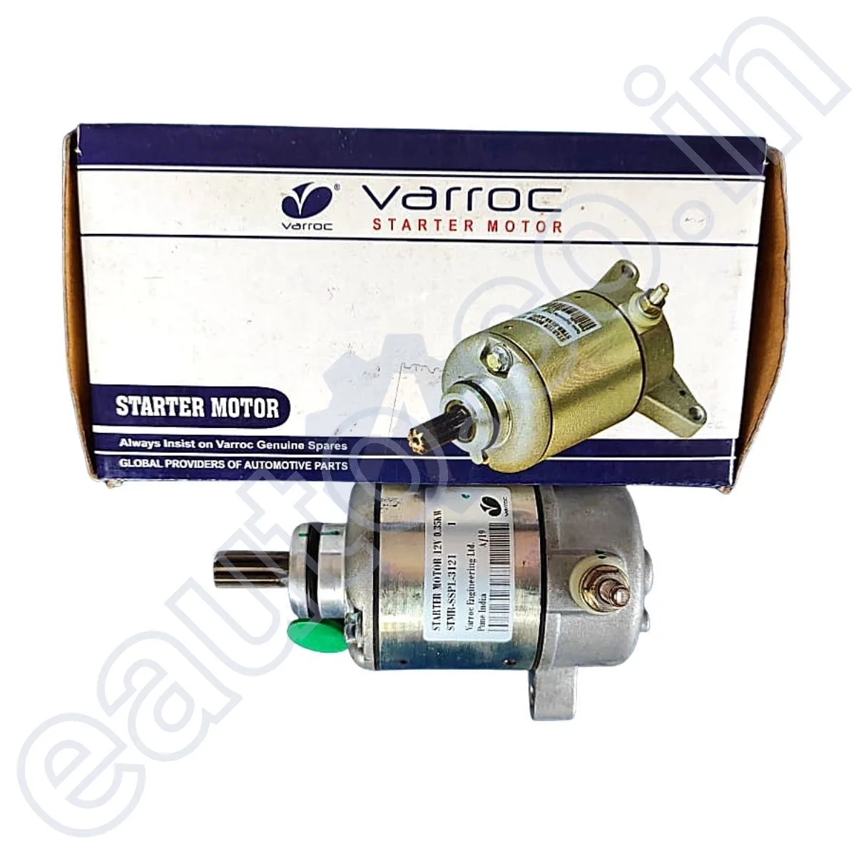 VARROC Self Starter Motor for Hero Super Splendor | Glamour | Part No. - SP3121 3