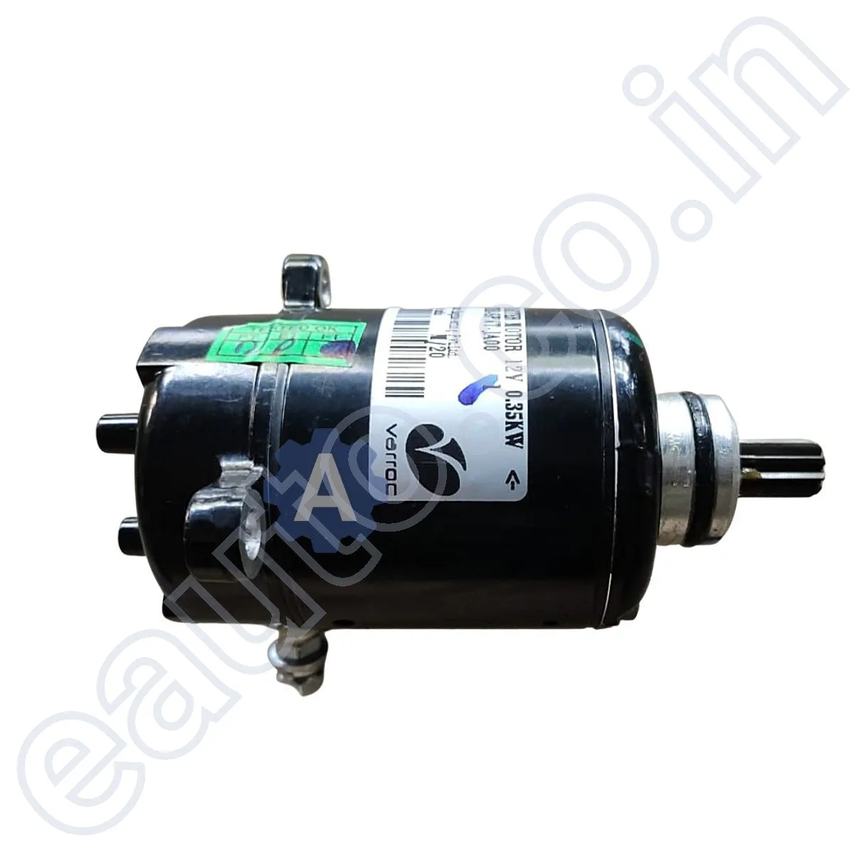 Varroc Starter Motor for Bajaj Discover 100 | Self Motor | Part No. - JA00 2