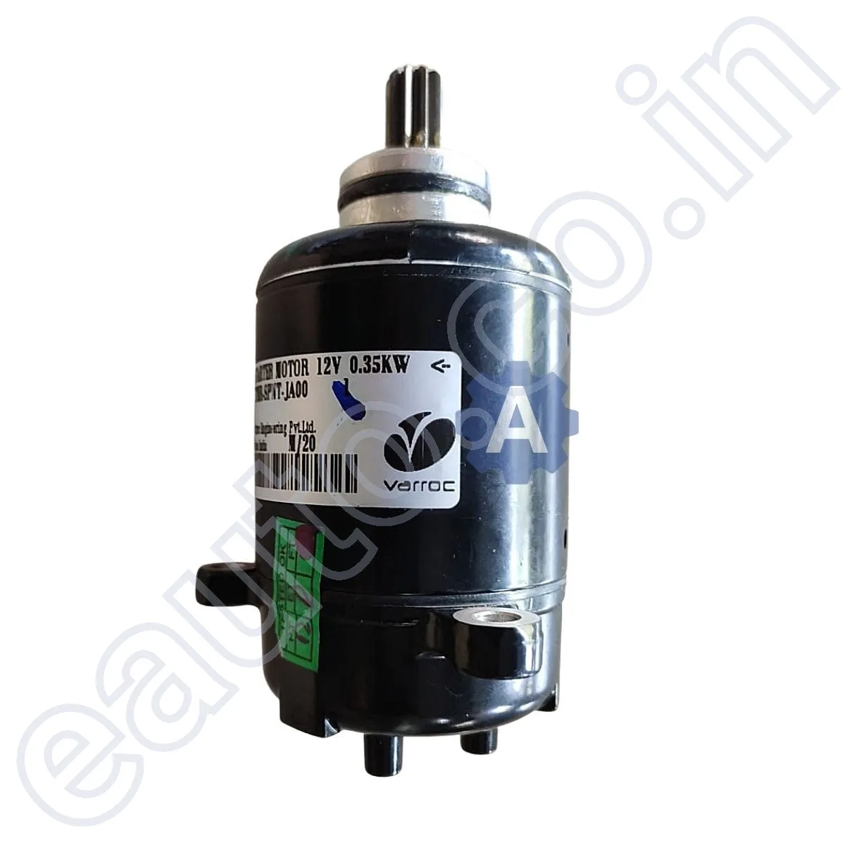 Varroc Starter Motor for Bajaj Pulsar 150 AS (Self Motor) | Part No. - JV00 3