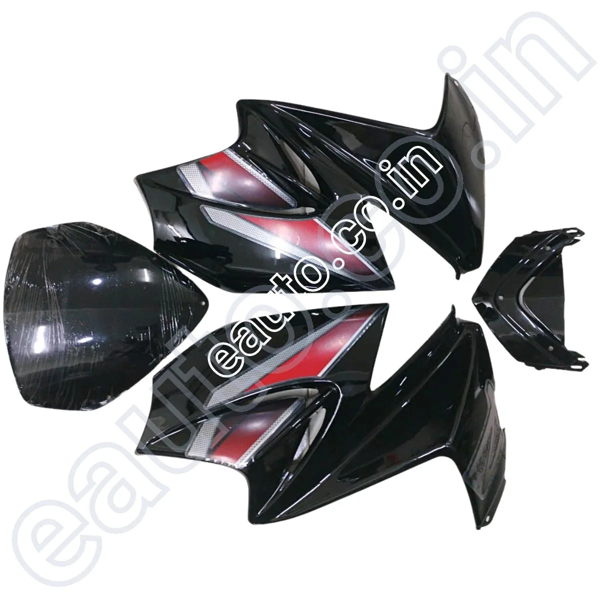 Visor for Hero Karizma R | Black | Front Fairing or Doom 2