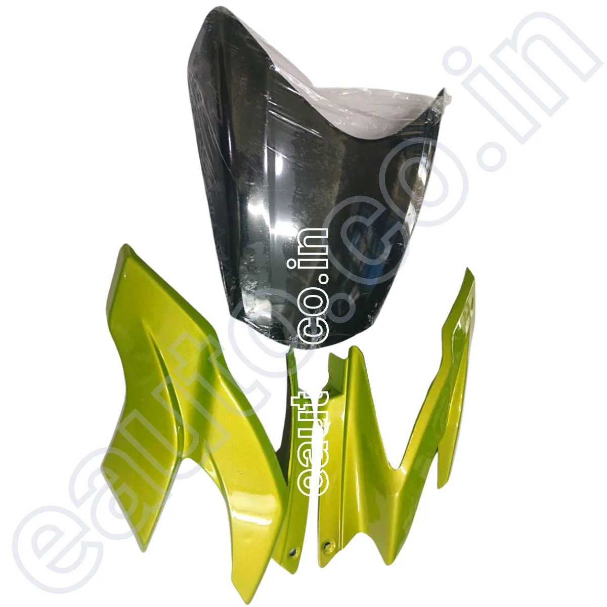 Visor for TVS Apache RTR 160 New Model | RTR 180 New Model | Green | Front Fairing or Doom 2