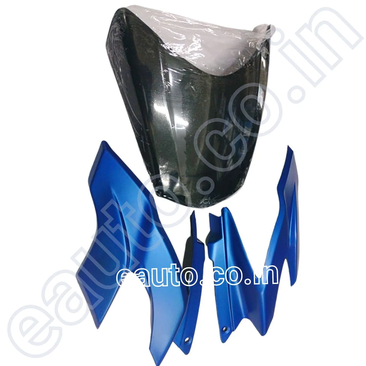 Visor for TVS Apache RTR 160 New Model | RTR 180 New Model | Matt Blue | Front Fairing or Doom 2