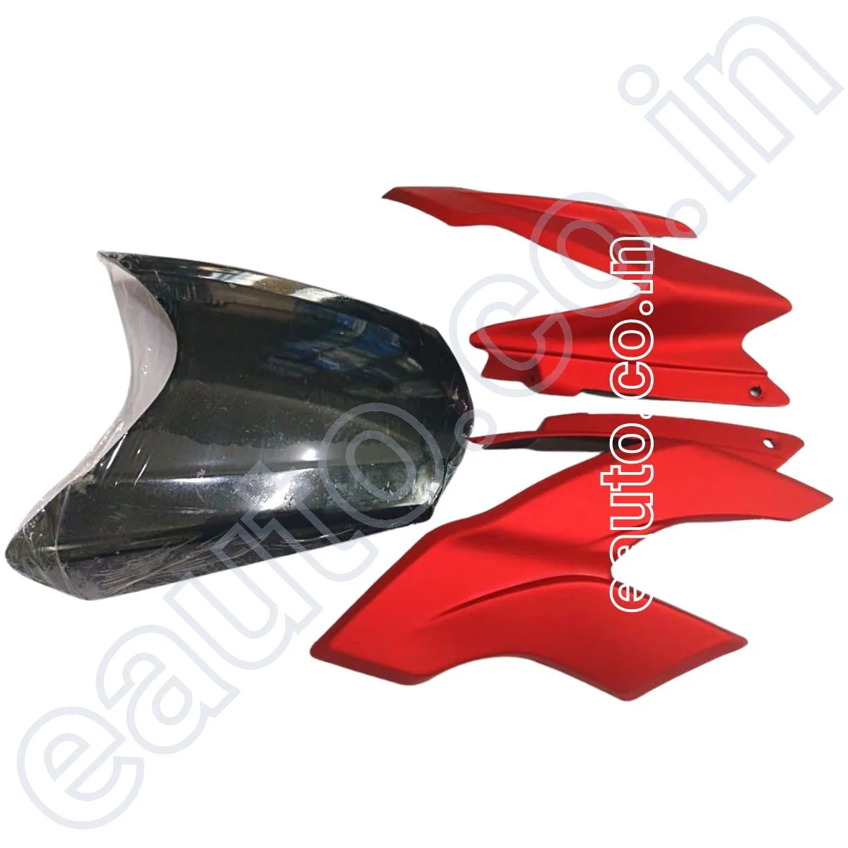 Visor for TVS Apache RTR 160 New Model | RTR 180 New Model | Matt Red | Front Fairing or Doom 2