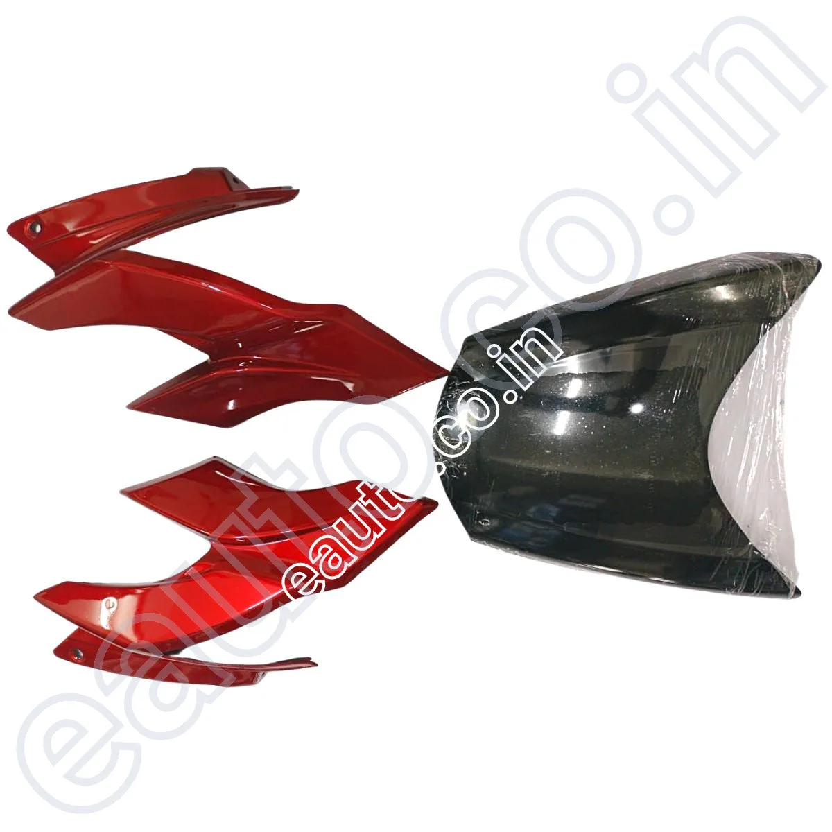Visor for TVS Apache RTR 160 New Model | RTR 180 New Model | Red | Front Fairing or Doom 2