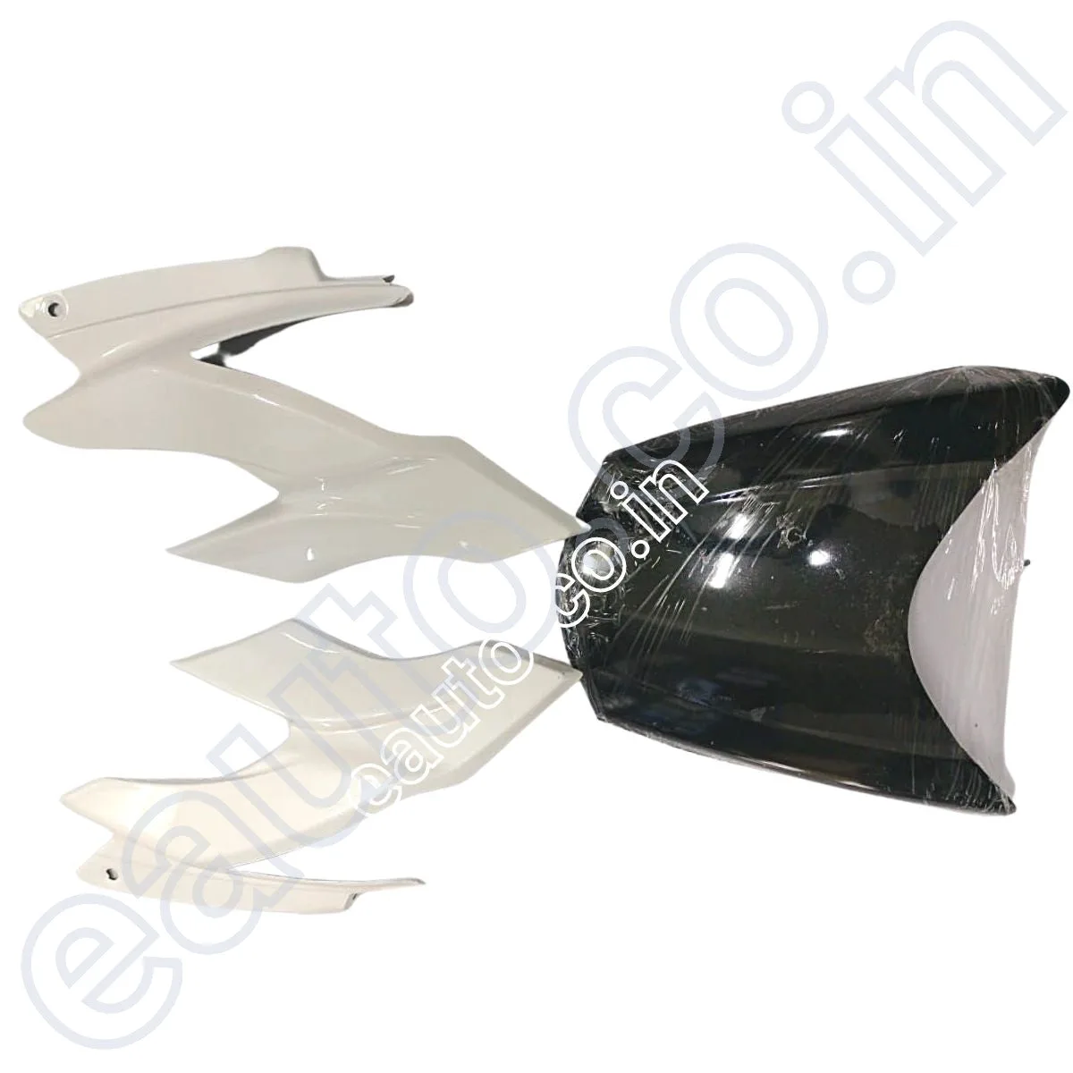 Visor for TVS Apache RTR 160 New Model | RTR 180 New Model | White | Front Fairing or Doom 2